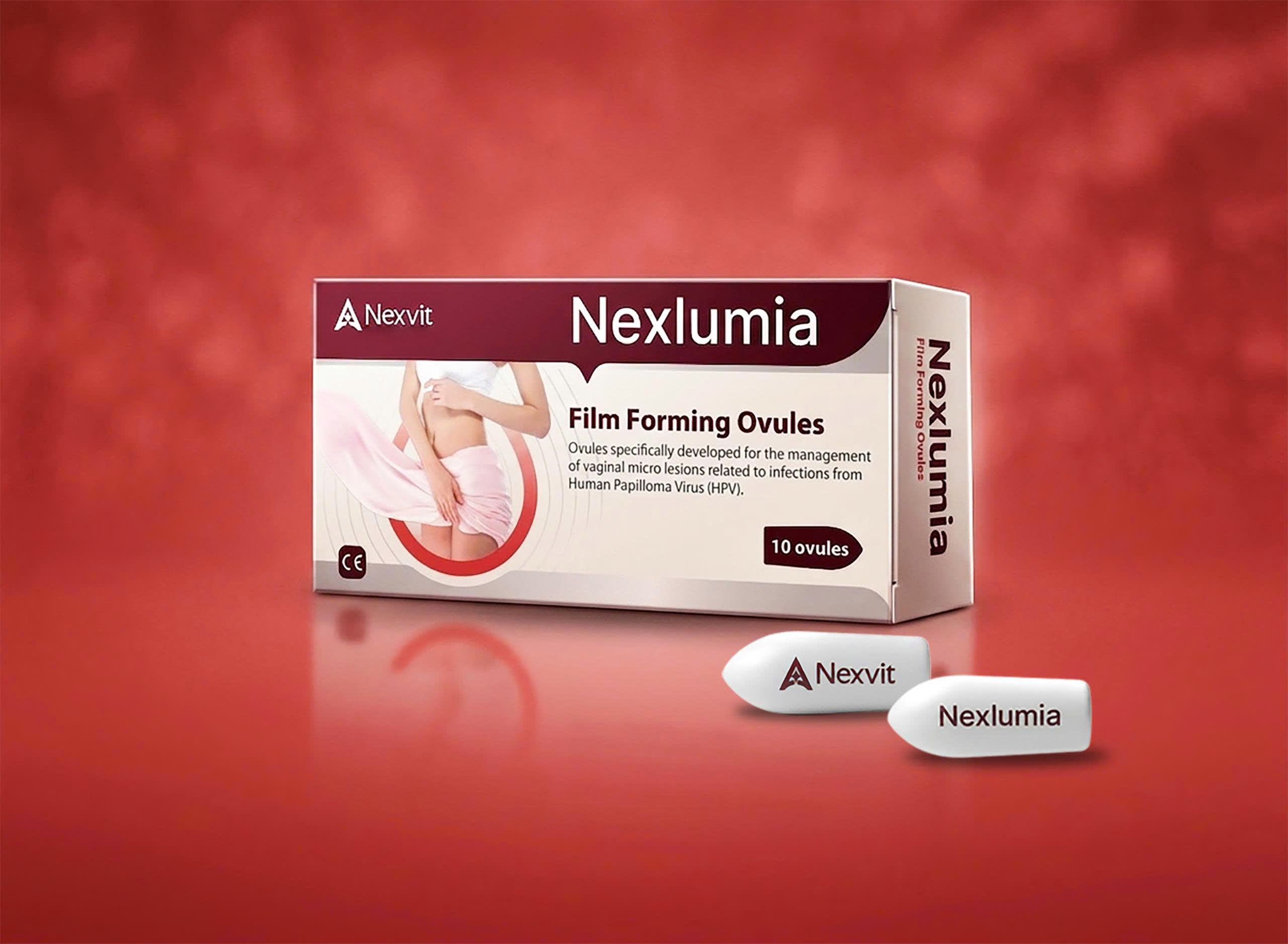 Hộp Nexlumia và viên đặt
